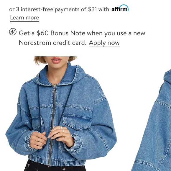 Denim Bomber Jacket - Picture 10 of 10